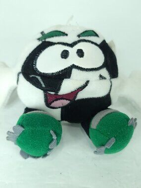 Silly Slammers Striker #32 Talks Goooooal its in the Net ECT Beanbag Plush 4''